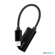 Baseus iP Male to iP+iP Female Adapter L37 Black